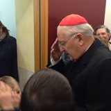 Cardinal Sodano a Villa dei Cedri